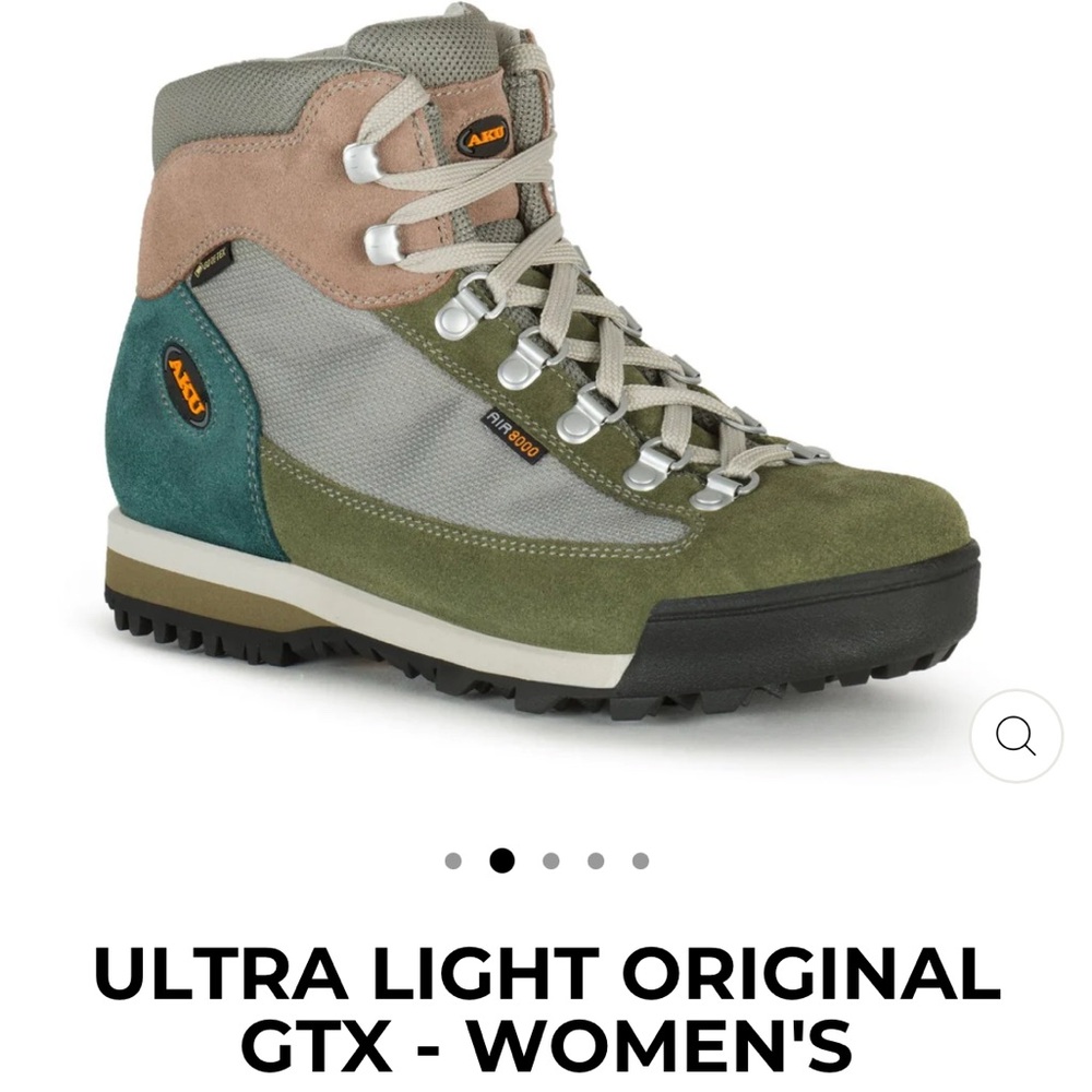 Aku women’s ultra light gtx original hiking boots.